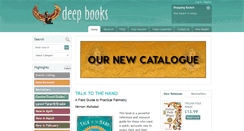 Desktop Screenshot of deep-books.co.uk